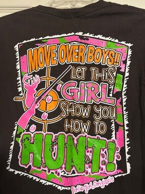 💲5️⃣,7️⃣&🔟Sale Girlie Girl Originals brown hunting tee